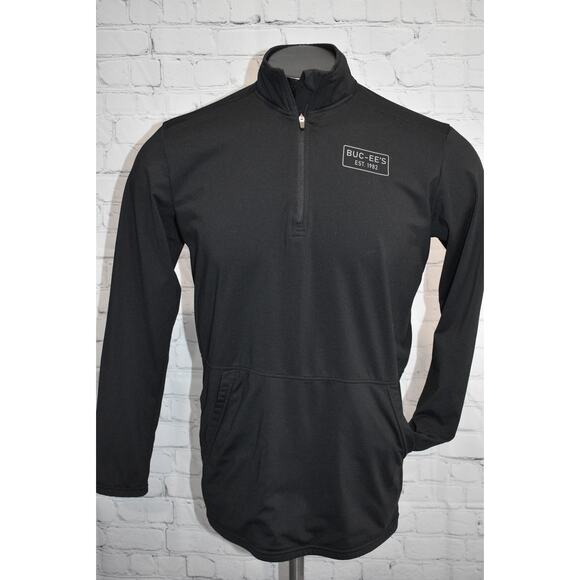 Buc-ee's Golf Gym Pullover Shirt 1/4 ZIP Mens Size Small Performance Polyester - Picture 7 of 8